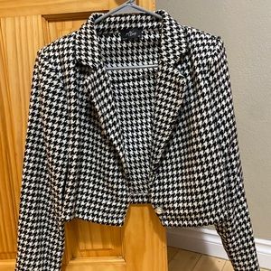 Houndstooth Blazer